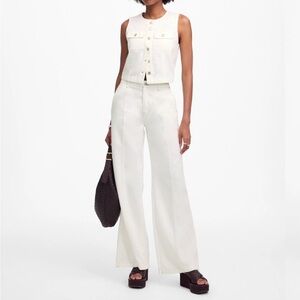 Madewell NWT Wide-Sweep Trousers: Airy Denim Edition size 28